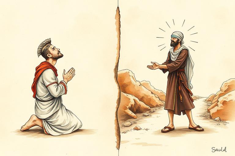 Cornelio y la conversión de Saulo